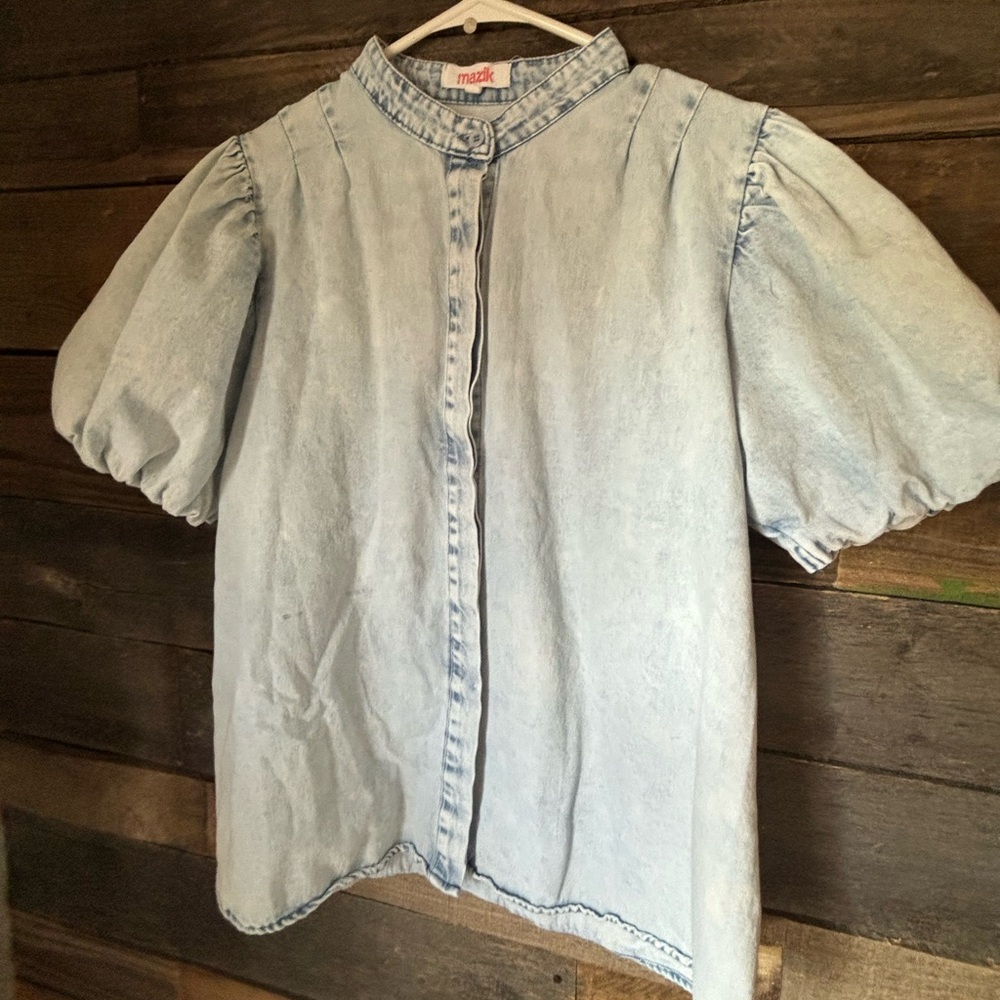 Denim top